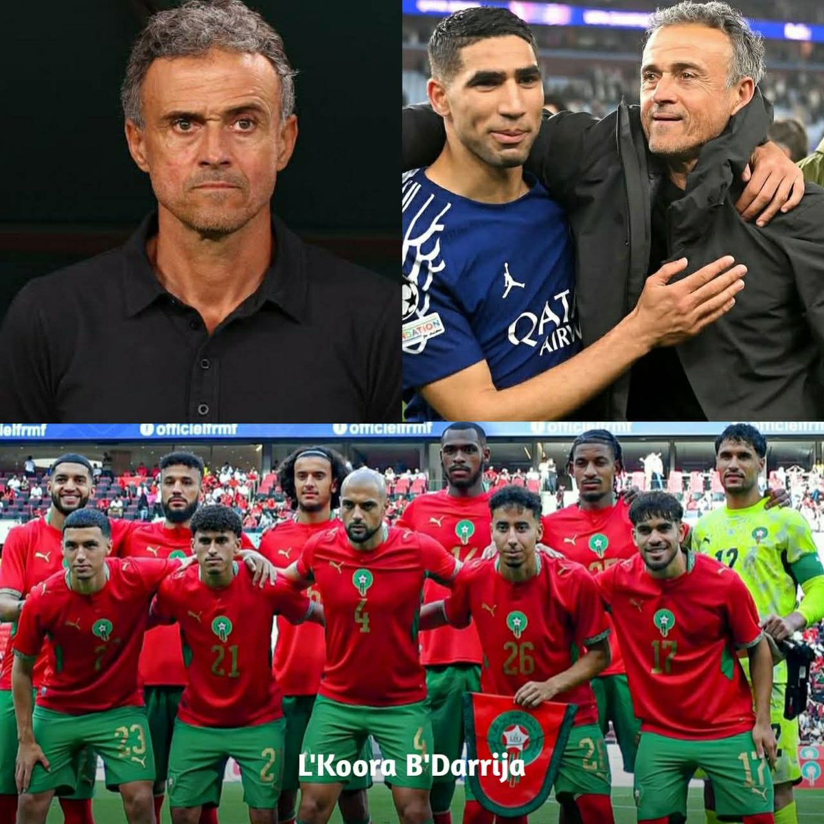 Mustapha69ma's tweet photo. لويس إنريكي🎙
إذا طُلب مني اختيار منتخب أُسانده في كأس العالم بعد إسبانيا، فسيكون المنتخب المغربي
أتمنى لهم كل التوفيق، فقد قدّموا أداءً رائعًا في مونديال 2022، وأعتقد أنهم كانوا يستحقون نتائج أفضل مما حققوه
أشرف حكيمي من أقرب اللاعبين إلى قلبي، فهو يُجيد الاستماع أكثر مما يتكلم، https://t.co/fP6awC7VrN