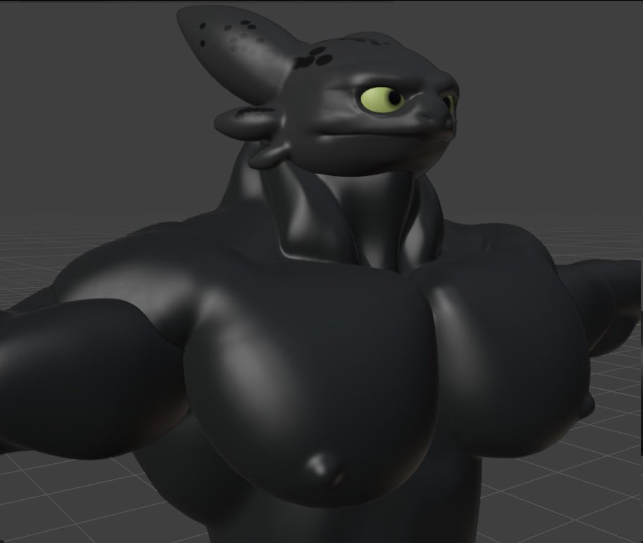 Demondragoncyan's tweet photo. toothless wip https://t.co/vkDeH7cESy