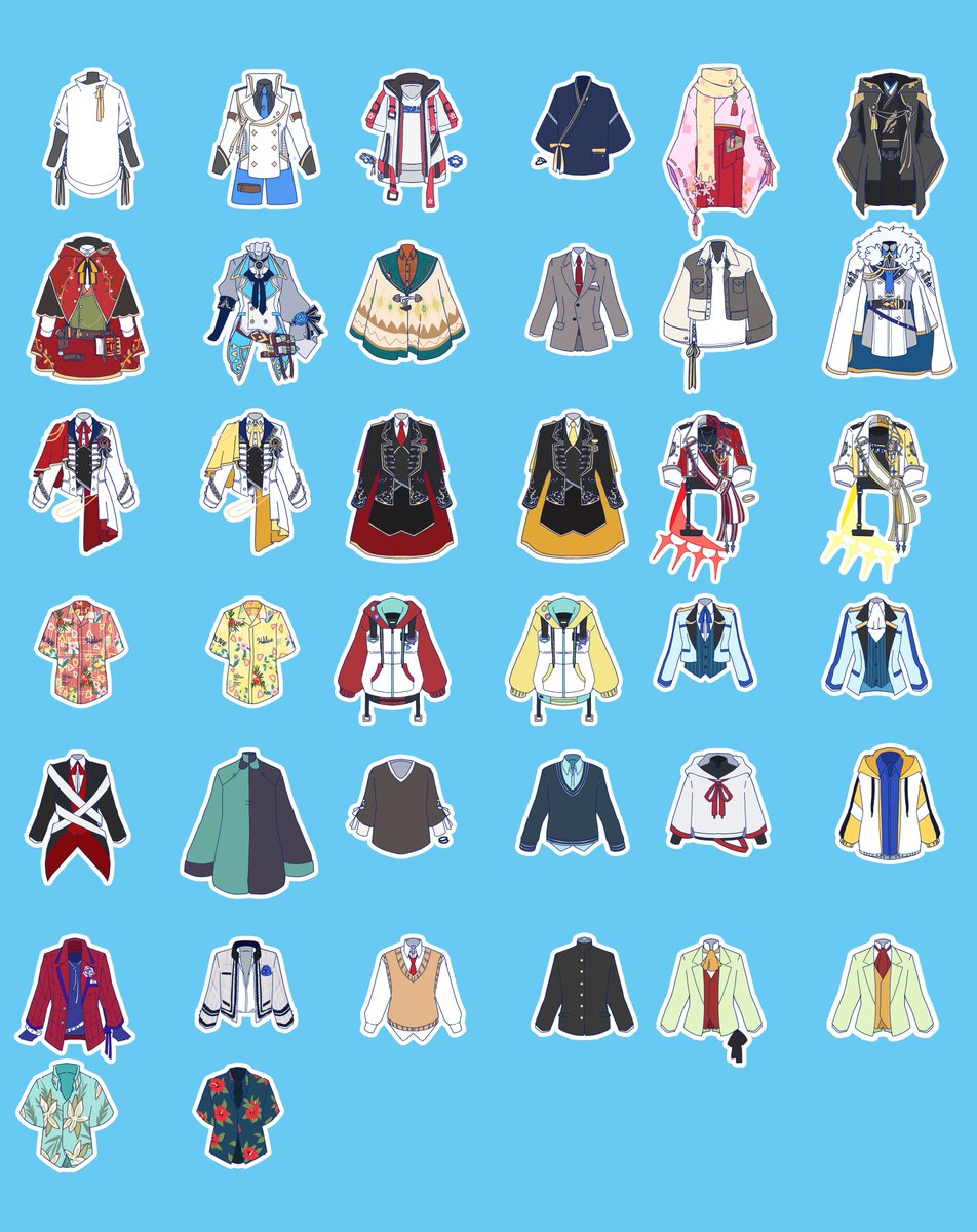 holo__N's tweet photo. そういえば結構前こちらのアンソロとサイトに使われた衣装のイラストを描きました
(今年の新衣装公開前だったのでなし) https://t.co/Moe507uPtm