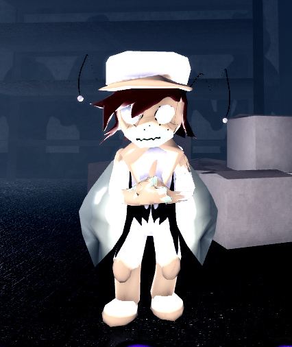 blueoid74's tweet photo. this skin for manny is so tuff bro
also please fix the legs colliding withs tairs https://t.co/B2T3WD2uUj