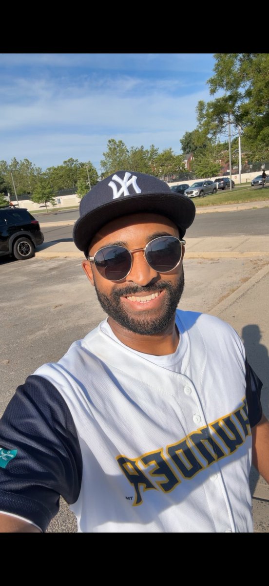 kingmaxmillian's tweet photo. It felt good to be back in my childhood ballpark, after a long 8 years, going to support my hometown team, the Trenton Thunder (@trentonthunder)! You know they’re always getting the job done when I’m in town🏡⚾️🧢🙌🏽, keep up the great work guys!👌🏽💪🏽💯 #trentonthunder #baseball https://t.co/VTVzPbu0mo