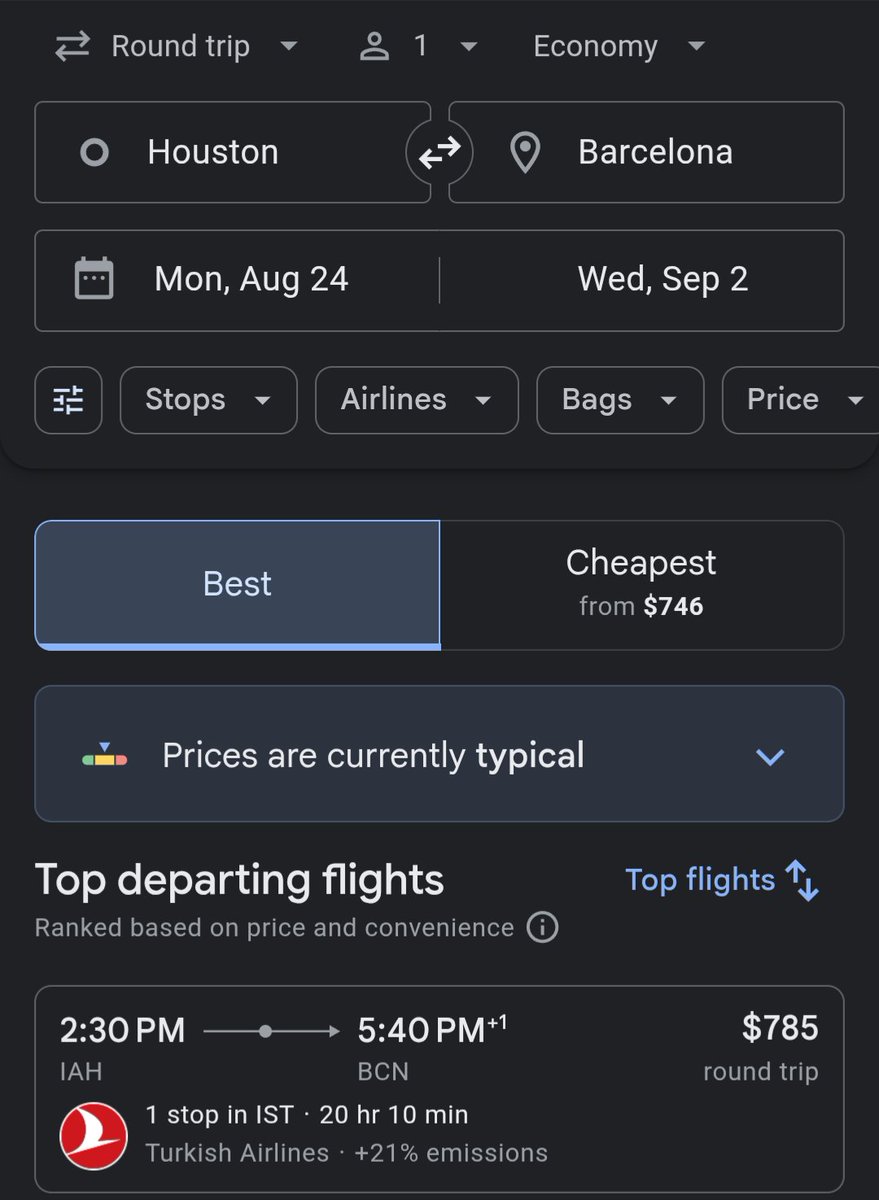 Jakebadkins's tweet photo. @TimelessTrvlr If you live in Houston, you could get there for less than the cost of that set. https://t.co/A8SOZhlI8z