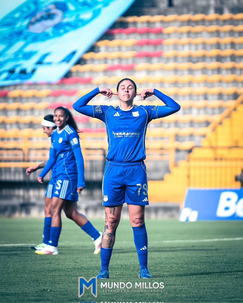 MundoMillos's tweet photo. #FOTOS Las Embajadoras vencieron al Medellín y cierran el semestre en el cuarto lugar de la Liga Femenina 2026 y con 10 partidos sin conocer la derrota.

#EstamosEnTodosLados https://t.co/vq2Rj2E56i