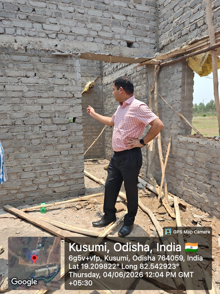 NgprMuncipality's tweet photo. Supervision of different under construction Civil Construction Work as such Ward Office, Community Centre, Open Space Development, Paver Road, Crematorium under MSBY.
With Regards 
Team Municipality, Nabarangpur https://t.co/0uPUe6tlC6