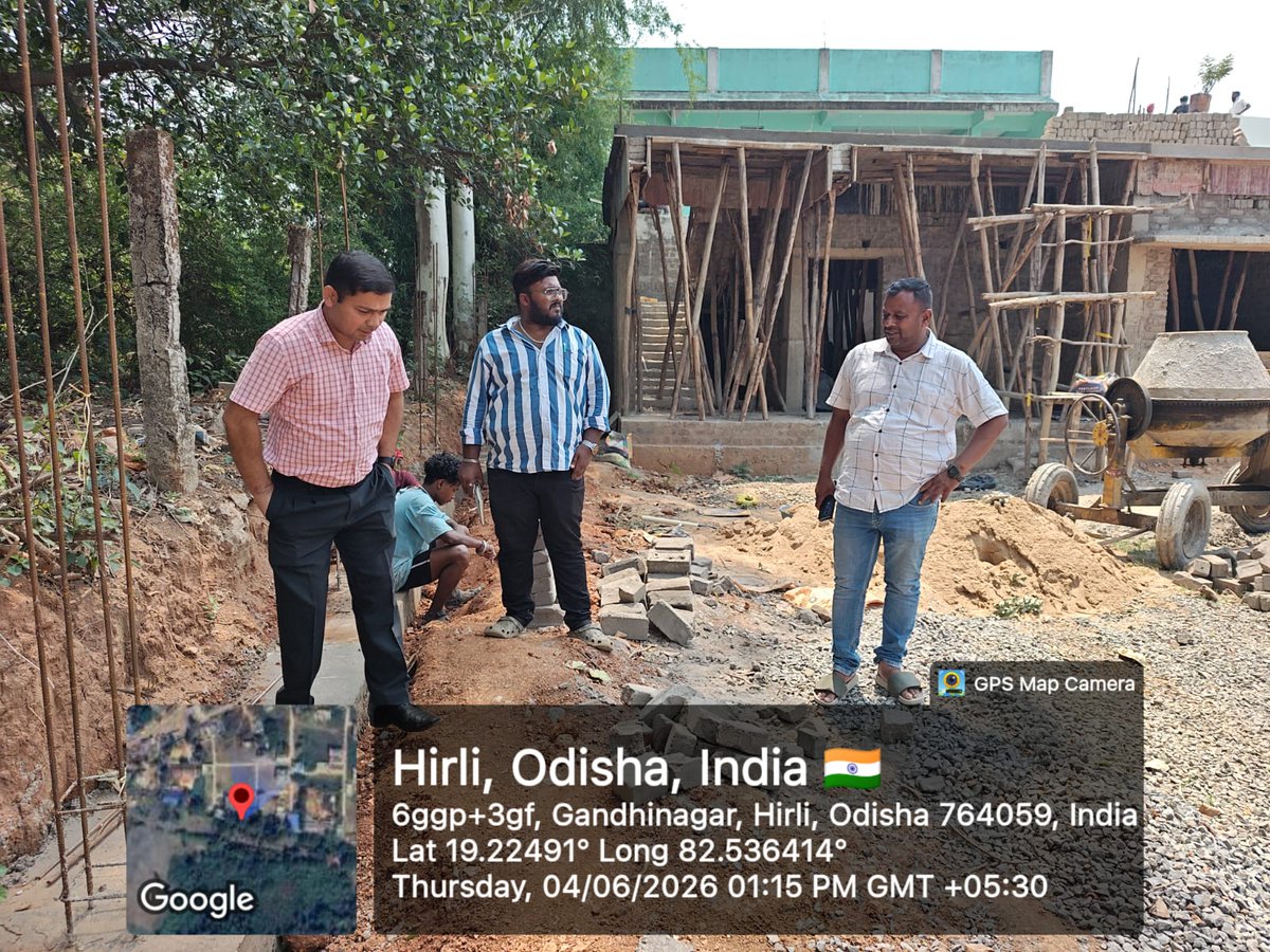 NgprMuncipality's tweet photo. Supervision of different under construction Civil Construction Work as such Ward Office, Community Centre, Open Space Development, Paver Road, Crematorium under MSBY.
With Regards 
Team Municipality, Nabarangpur https://t.co/0uPUe6tlC6