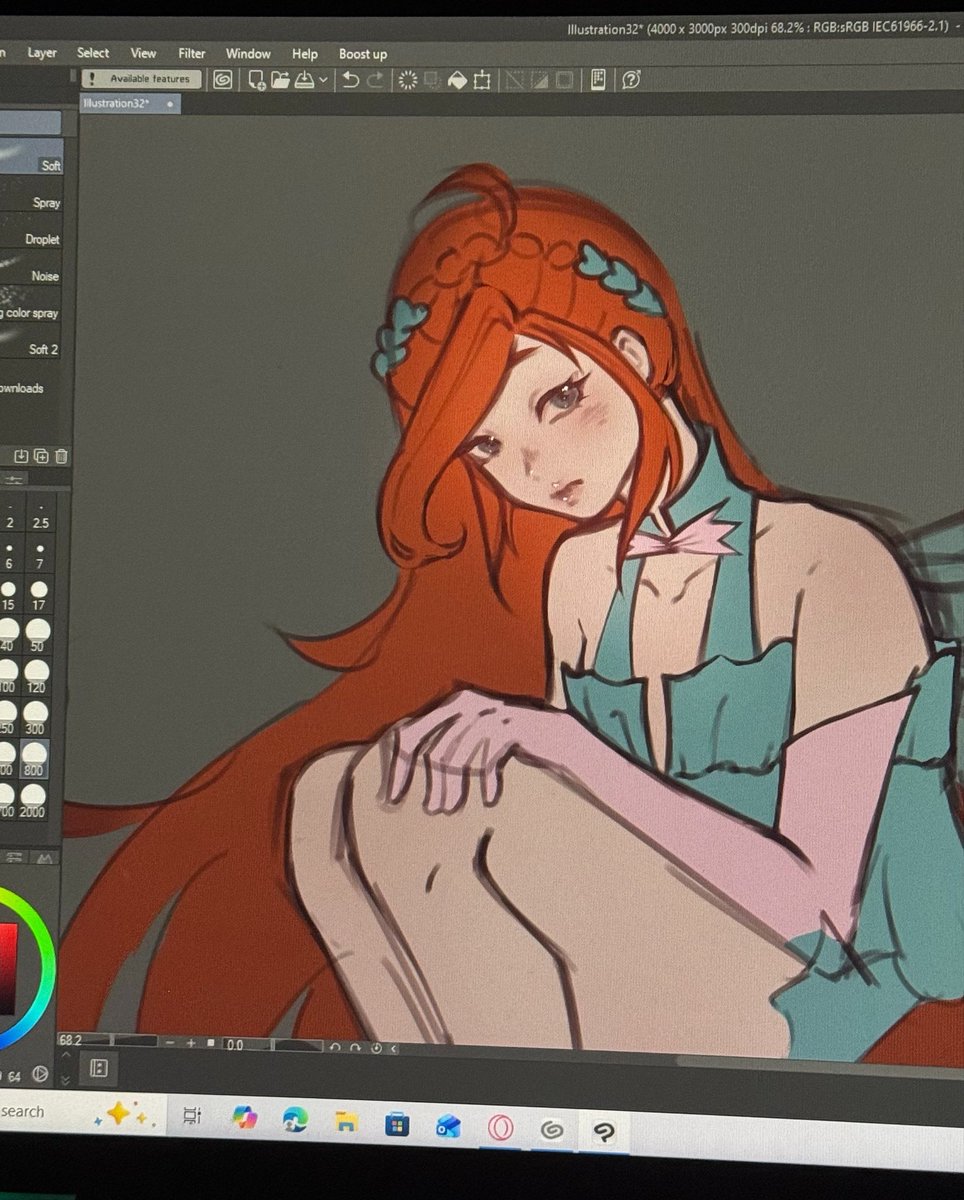 fu_yuuki0's tweet photo. Bloom wip
Will i finish this or not, who knows https://t.co/HnDtYWMwsX