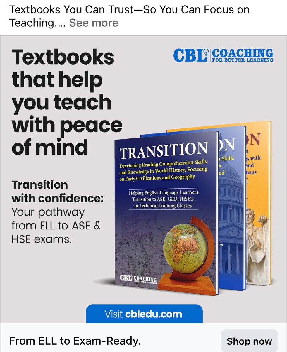 CBLTextbooks's tweet photo. Supporting passionate instructors in prioritizing explicit teaching to cover key standards— with passion, ease, and confidence https://t.co/qdWHMofSir