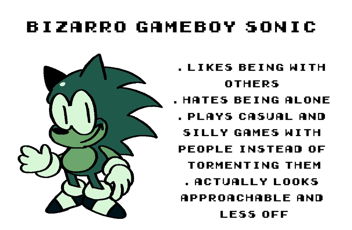 DaGameboyDude's tweet photo. Wanted to try with my exe cuz why not
#SonicGBPort https://t.co/V4U0H4KT1Q
