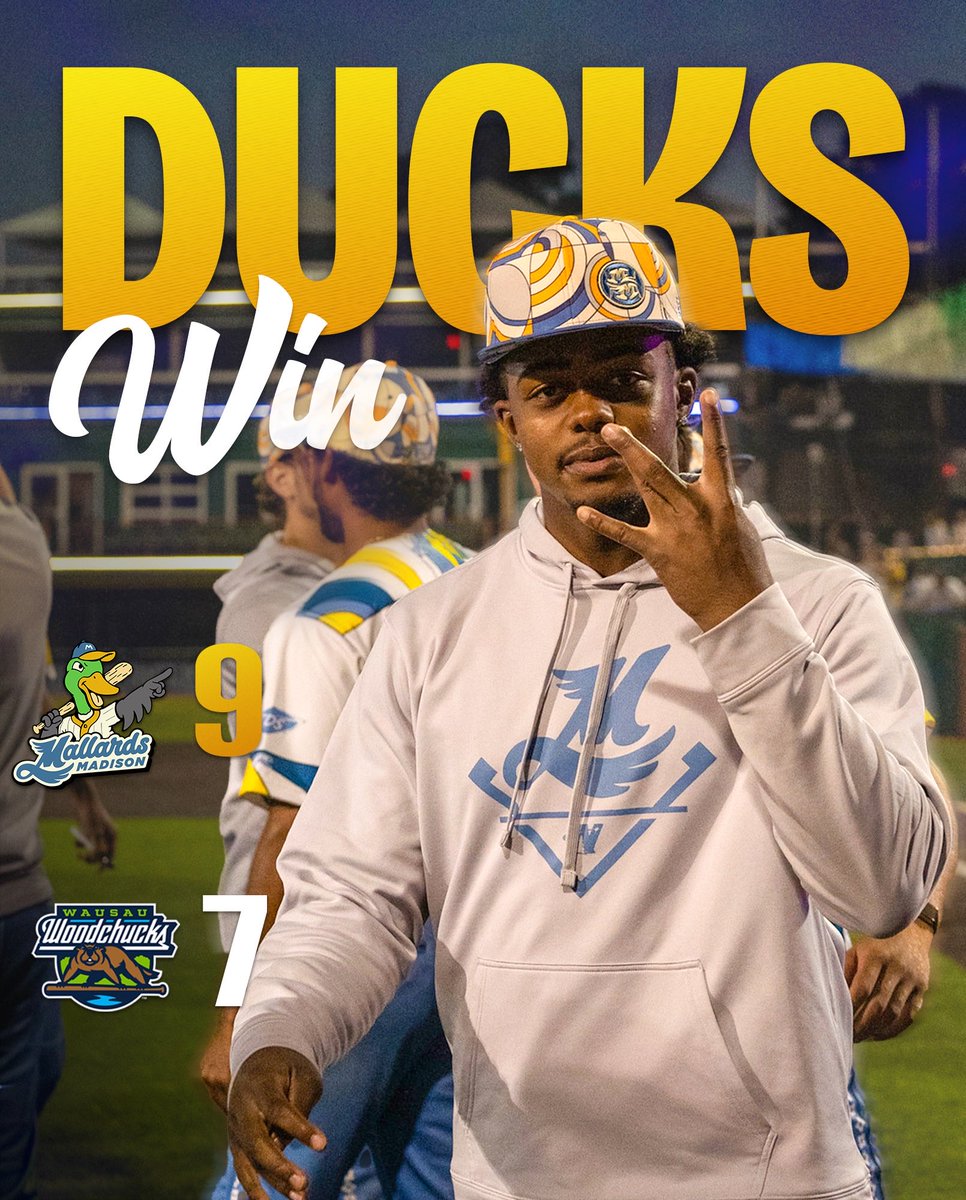 MadisonMallards's tweet photo. The most dangerous lead in baseball: apparently 6-0 🦆 https://t.co/ssTKkicDSn