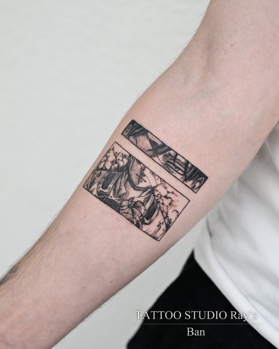 rays_co's tweet photo. l◤ New ◢l

『進撃の巨人』

Tattooed by Ban（Tokyo Studio）

▷ オフィシャルページ・ご予約
https://t.co/SUS1PG2aie

#animetattoo
#attackontitan https://t.co/4HzUhUGHBl