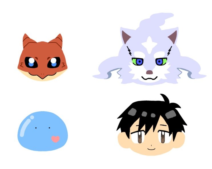 ←の絵をアイロンビーズ図案に変換したら→になったんだけどもうちょい