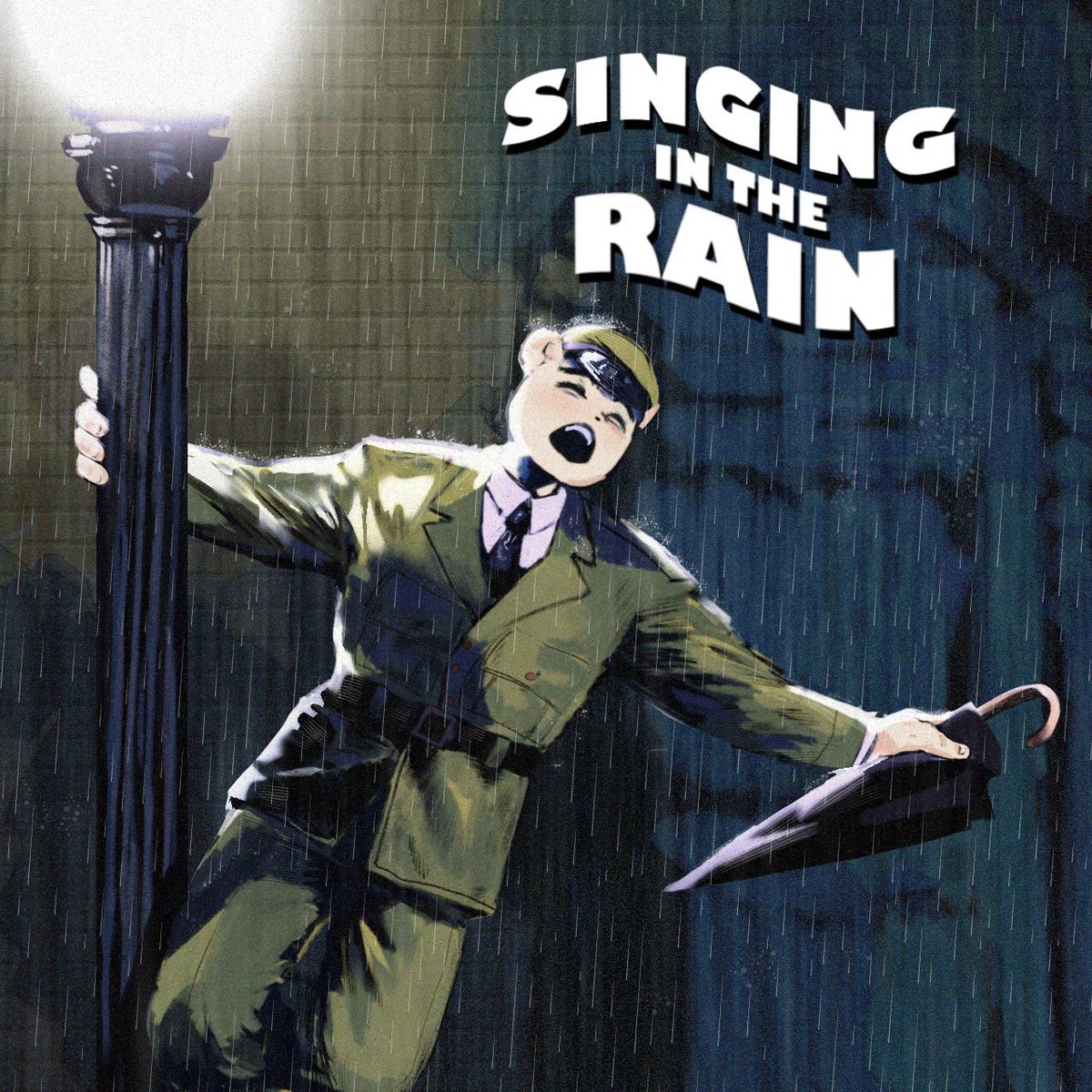 PumpkinNoodle12's tweet photo. Singin’ in the Rain ☔️ 
#flippyhtf #htf #happytreefriends https://t.co/SgmvadZQQK