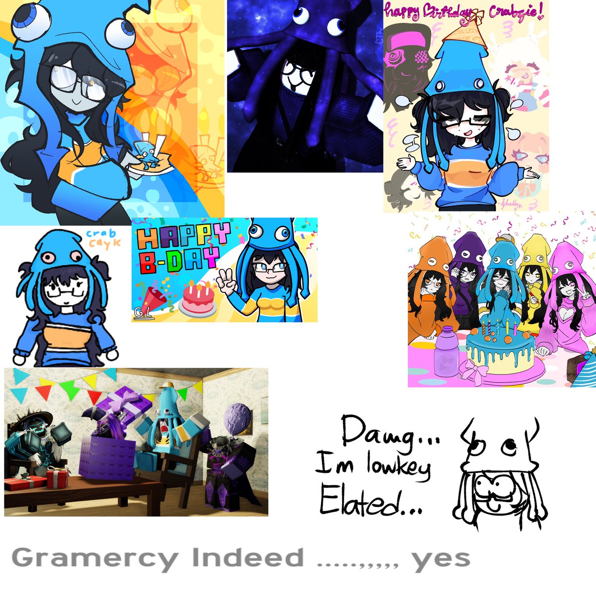 souleidoscope's tweet photo. Thank you to all the people on Discord who sent me fanart for my birthday--you know who you are, and you are amazing for it. Thank you to all the people who wished me a happy 20th birthday as well, I am very much thankful for your continued support. 🩵 https://t.co/8CxmL7l97O