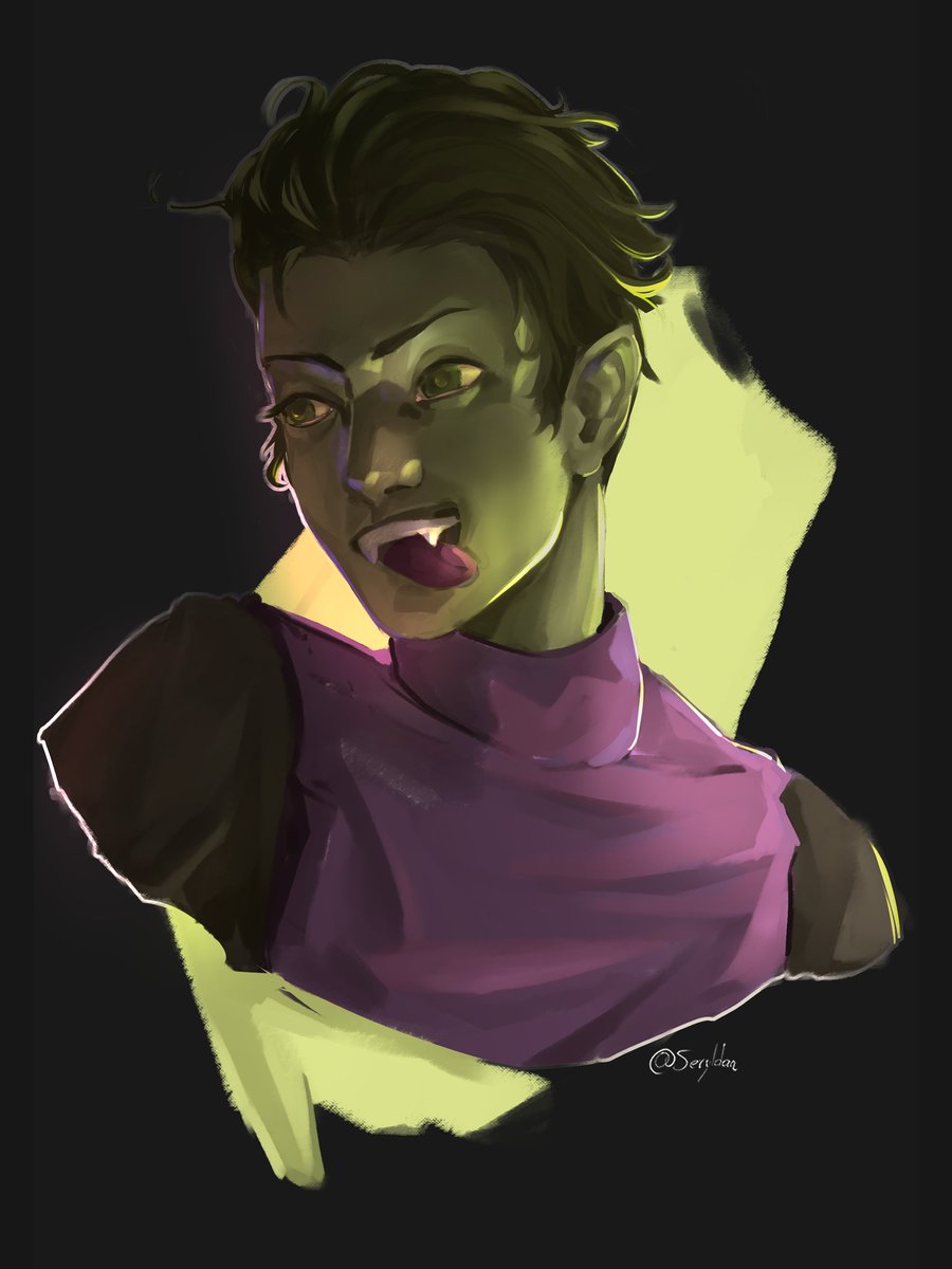 SerylSouffle's tweet photo. (Teentitans) Fanart
(Clip studio paint)
Comisiones abiertas desde los 15 usd 🦇🍷
#teentitans #Cybor #Raven #beastboy #Starfire #Robin #fanart #art #portraits https://t.co/lMqTGYVMQS