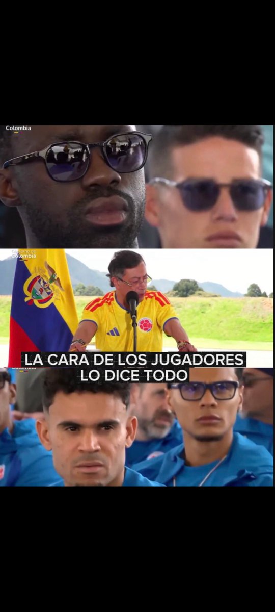 IVAND_A_P's tweet photo. @nometiente2 @jamesdrodriguez #MiSeleccionColombia #FirmesPorLaPatria

Definitivamente es nuestra selección y refleja el sentir de millones de Colombianos de tristeza y desazón que genera el señor @petrogustavo https://t.co/xjAouXp32m