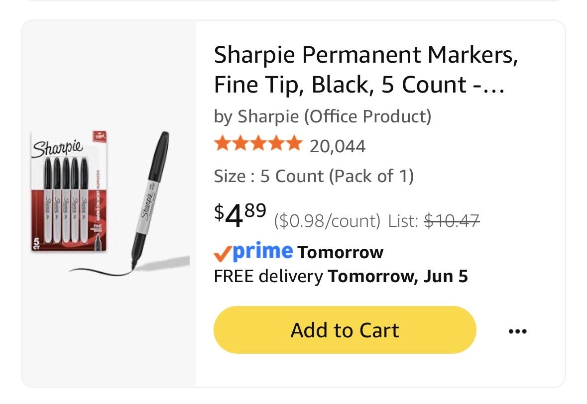 HappyLilLilacs's tweet photo. @AlexBattershell Honestly, sharpies. I have no idea where they go and can never find them when I need them! 🤣

https://t.co/xv0qoR4BEE https://t.co/lk3rd9oiqq