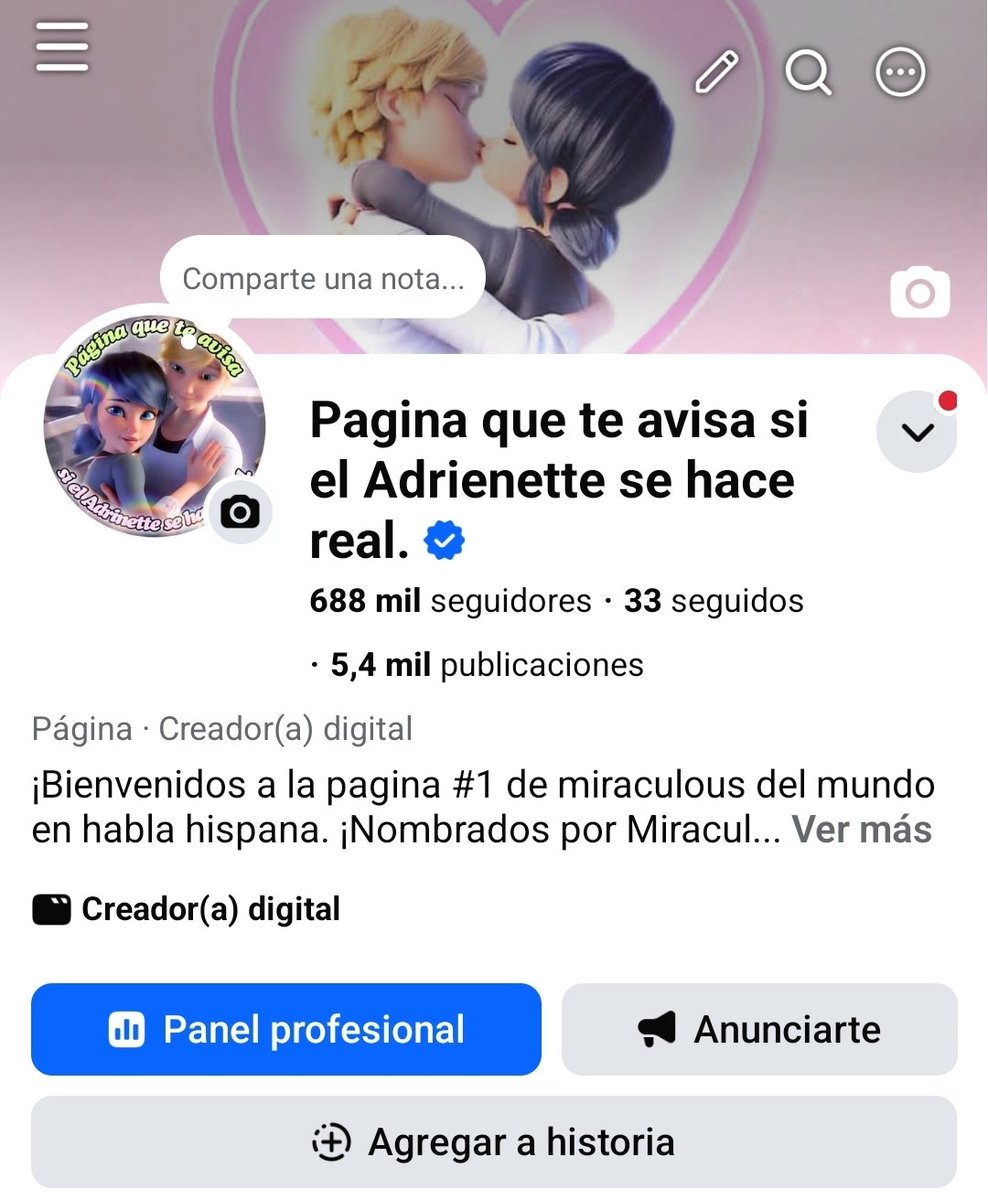 IvanAgreste's tweet photo. Les recuerdo que la pagina que te avisa si el Adrinette se hace real, es mia, pero los post que no digan Ivan Agreste, no son mios, igual en la Poderosisima ladybug. https://t.co/m5DEacCvMF