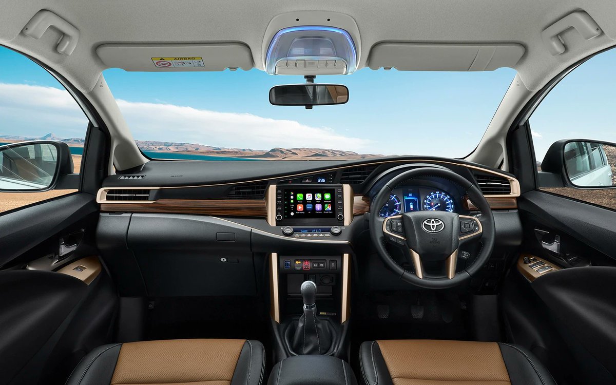 TheANI_Official's tweet photo. Toyota has launched the updated Innova Crysta in India!

👉 Restyled grille
👉 Dual-tone leather upholstery
👉 Wireless charger
👉 Tyre pressure monitoring
👉 7 and 8-seat options
👉 2.4L diesel
👉 ₹19.72 lakh to ₹26.63 lakh ex-showroom https://t.co/SJdnTSVDkO
