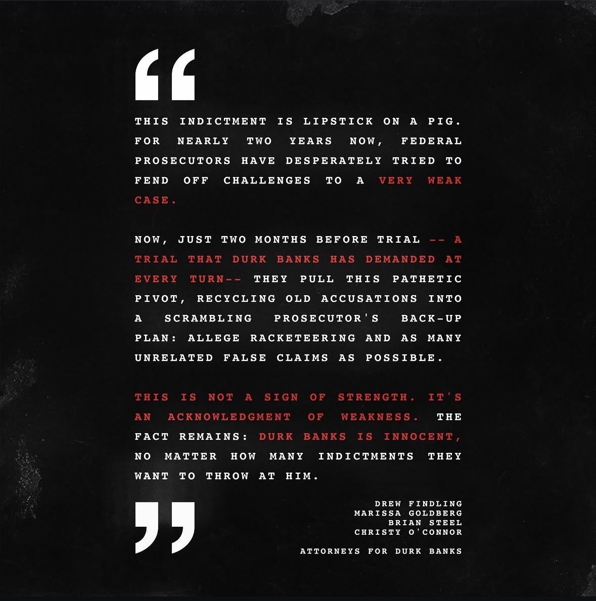 DurkAllDay's tweet photo. From the lawyers. https://t.co/CG8SHk2eoV