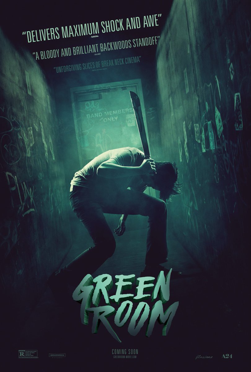 fitz_on's tweet photo. #NowWatching Green Room (2015)
First viewing https://t.co/SOnsLkv1ES