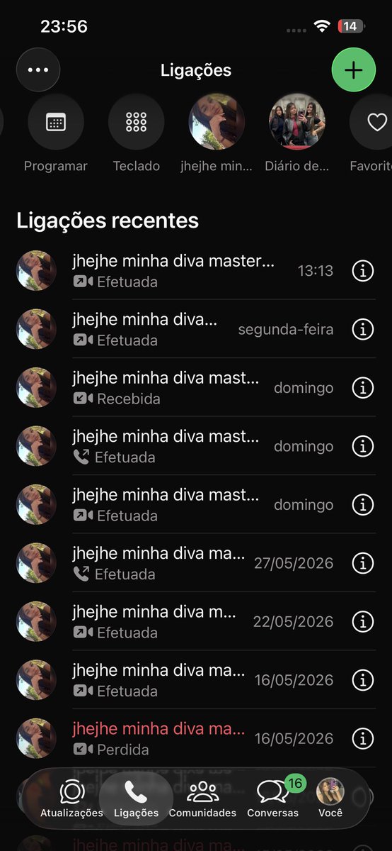 ddudacalixto's tweet photo. saudade da jhe 😭 minha verdadeira “por isso eu te liguei” https://t.co/WJm9Me5tsM