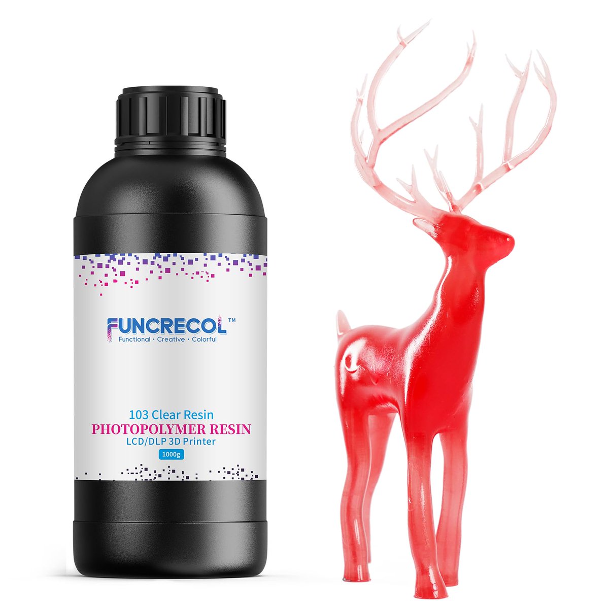 purchorders's tweet photo. Someone just bought FUNCRECOL 3D Printer Resin, 16K High Transparent Resin, H... for $15.56 USDC with crypto! 🛒✨ https://t.co/1VCHCQx5IL