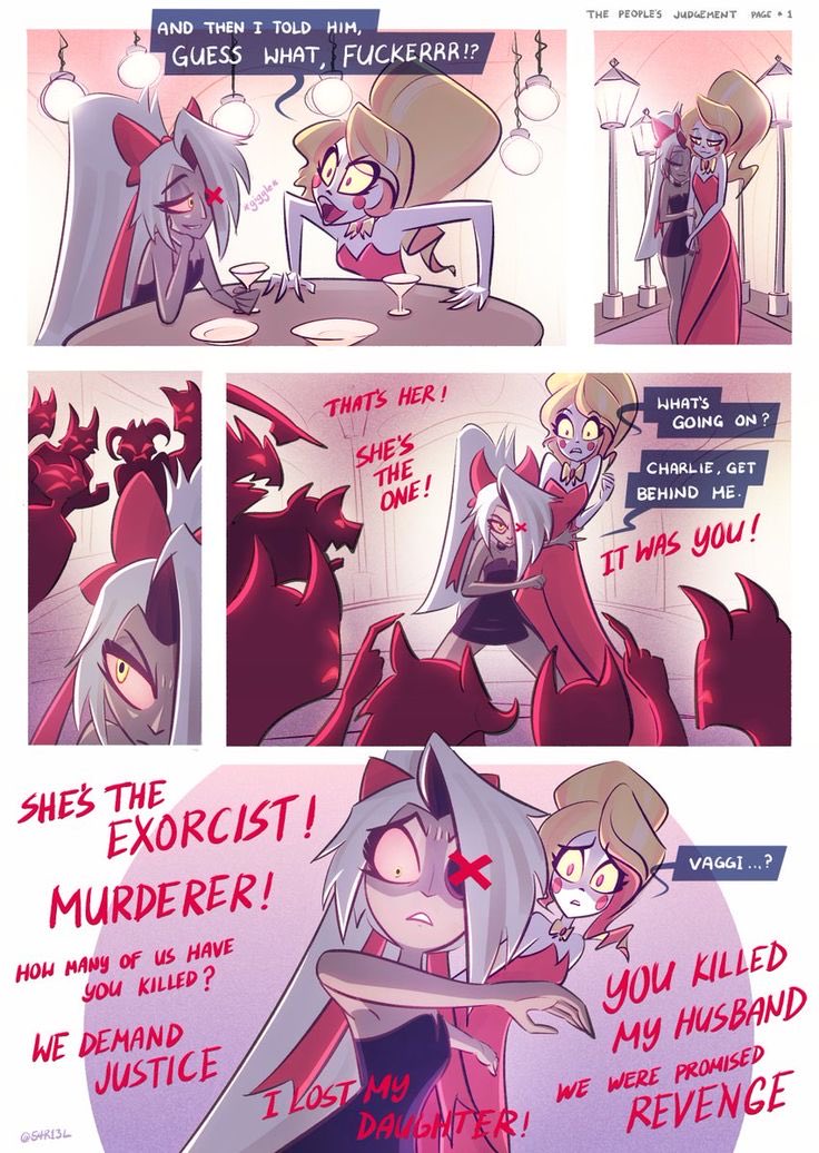Chaggie_Lover8's tweet photo. 👀

#Hazbinhotel #Chaggie #Charliemorningstar #Vaggie https://t.co/eL4jiNrfGw