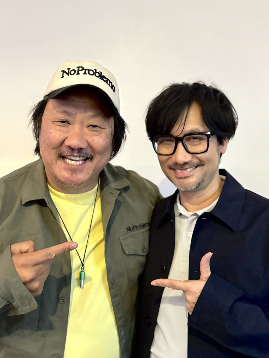 Kojima_Hideo's tweet photo. ベネディクト・ウォンさんと。 https://t.co/yuoOsQI4cP