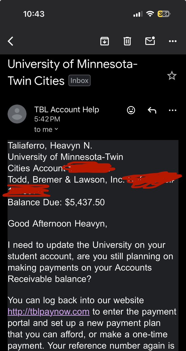 dtnols's tweet photo. (1/2) i just wanna graduate and the only thing that is stopping me from finishing my final semester and getting my bachelor’s is this student account fee…

idk how long it will take to pay off but all c0mms and d0nations now go to bringing this down and anything helps.. https://t.co/L1slXhjj2d