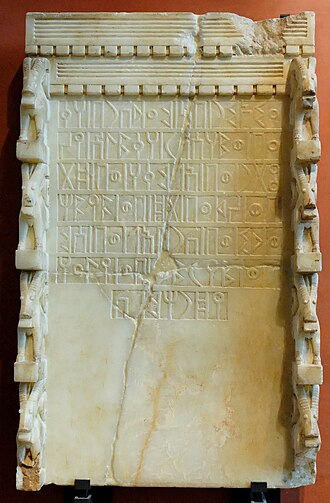 felidqe's tweet photo. Ancient South Arabian (ASA) and Ancient North Arabian (ANA)  are not at all related to the modern Arabic script which is derived from the Nabataean script -- descended from the Aramaic script

Images: Sabaic in ASA; Dadanitic in ANA https://t.co/5tcQHzsbam
