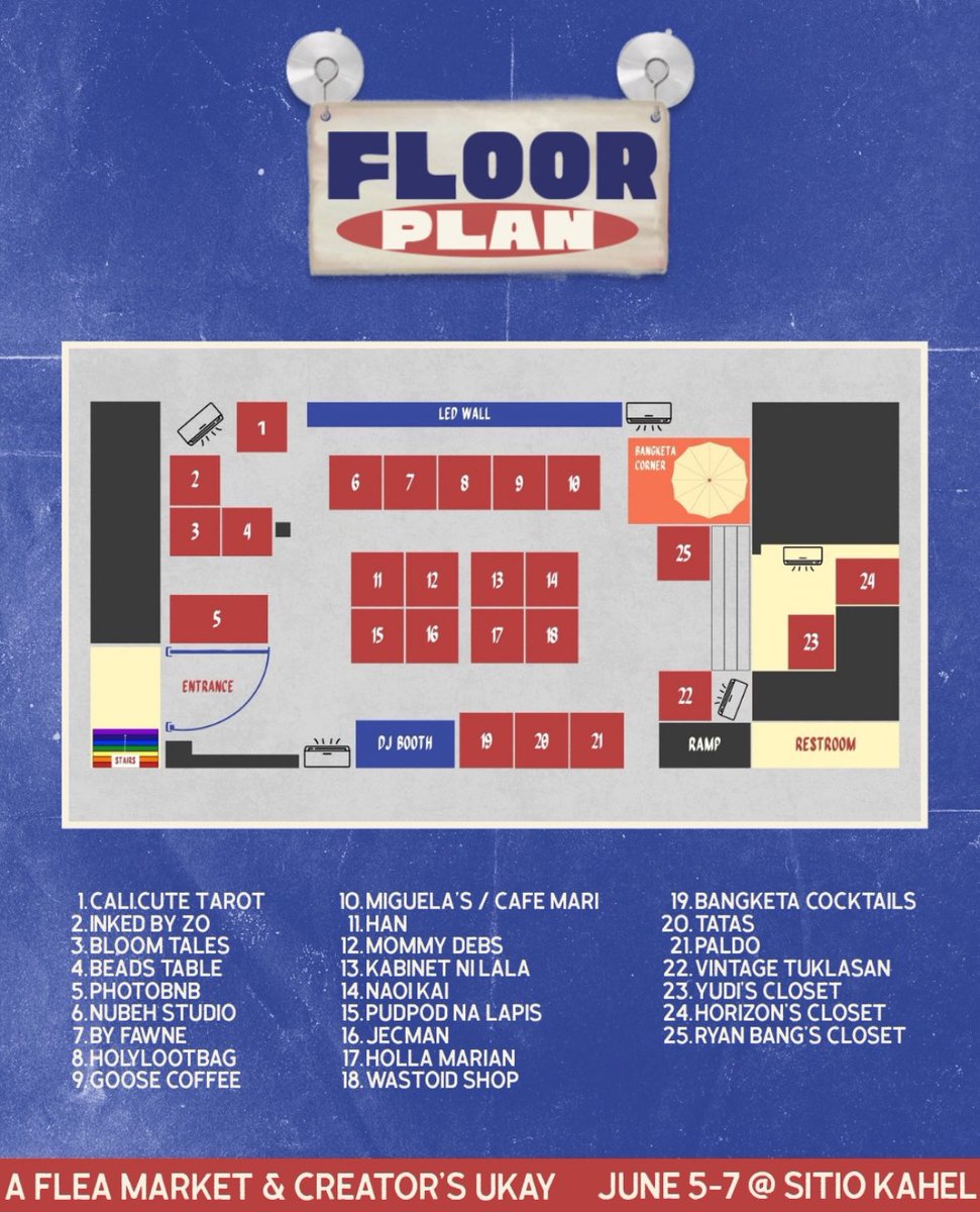 SolidH7NKyler's tweet photo. [🌟]

Checkout Booth #24 for HORI7ON’s Closet at SARI SARI flea market &amp; Creators Ukay Ukay from June 5-7 at Sitio Kahel QC 👕🎽

#HORI7ON #호라이즌
#HORI7ON_KYLER 
@HORI7ONofficial https://t.co/UVpKDBpsak