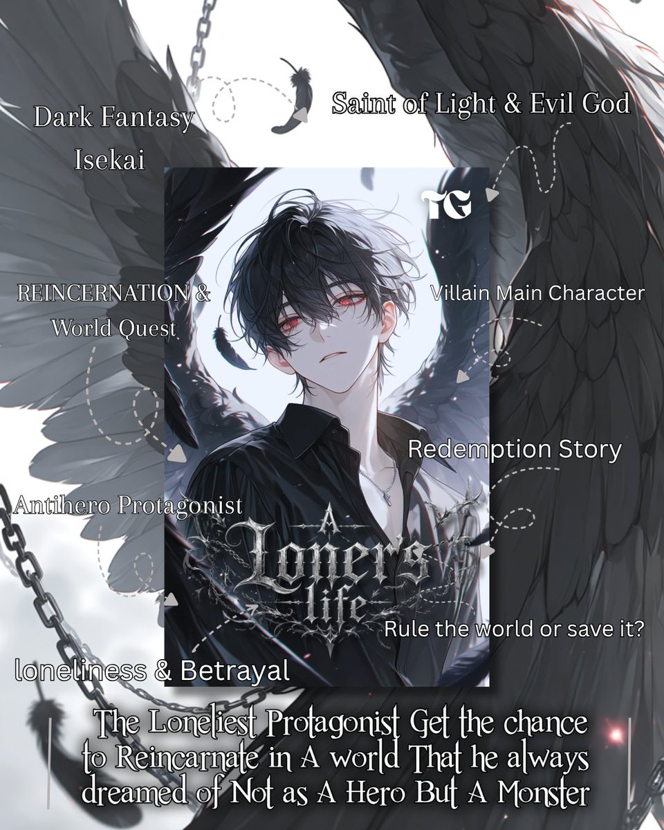 twilghtGod's tweet photo. He dreamed of escaping reality.
He got his wish.
Reborn as Karl Olsan in another world, he swore never to be weak again.
But power has a price.
The lonely dreamer became the very monster he once feared.
Would you save the world...
Or make it kneel?
#ALoner'slife https://t.co/sqOnsAgpoB