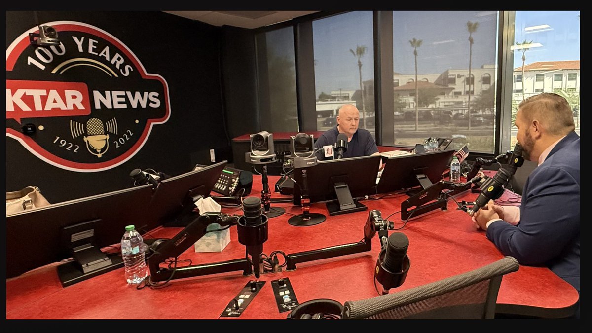 RecordersOffice's tweet photo. This morning, Maricopa County Recorder Justin Heap joined the Mike Broomhead Show on KTAR to discuss the latest developments in the Election Integrity case involving the Board of Supervisors, as well as preparations for the upcoming Primary Election. 

Recorder Heap shared updates on the ongoing legal proceedings and highlighted the work being done on behalf of Maricopa County voters.

Listen to the interview here:  https://t.co/fLjLmFVvkh      

#RecorderHeap   #ElectionIntegrity   #KTAR