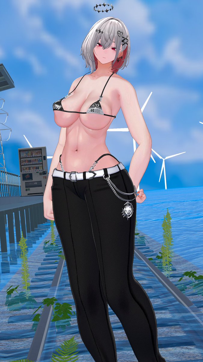 akizukinisi's tweet photo. お昼ー!!
あまりにも体が良すぎるので水着を対応させてきました〜!

トップレスのスタイルがやっぱり良すぎる https://t.co/qBHWFgUZR0