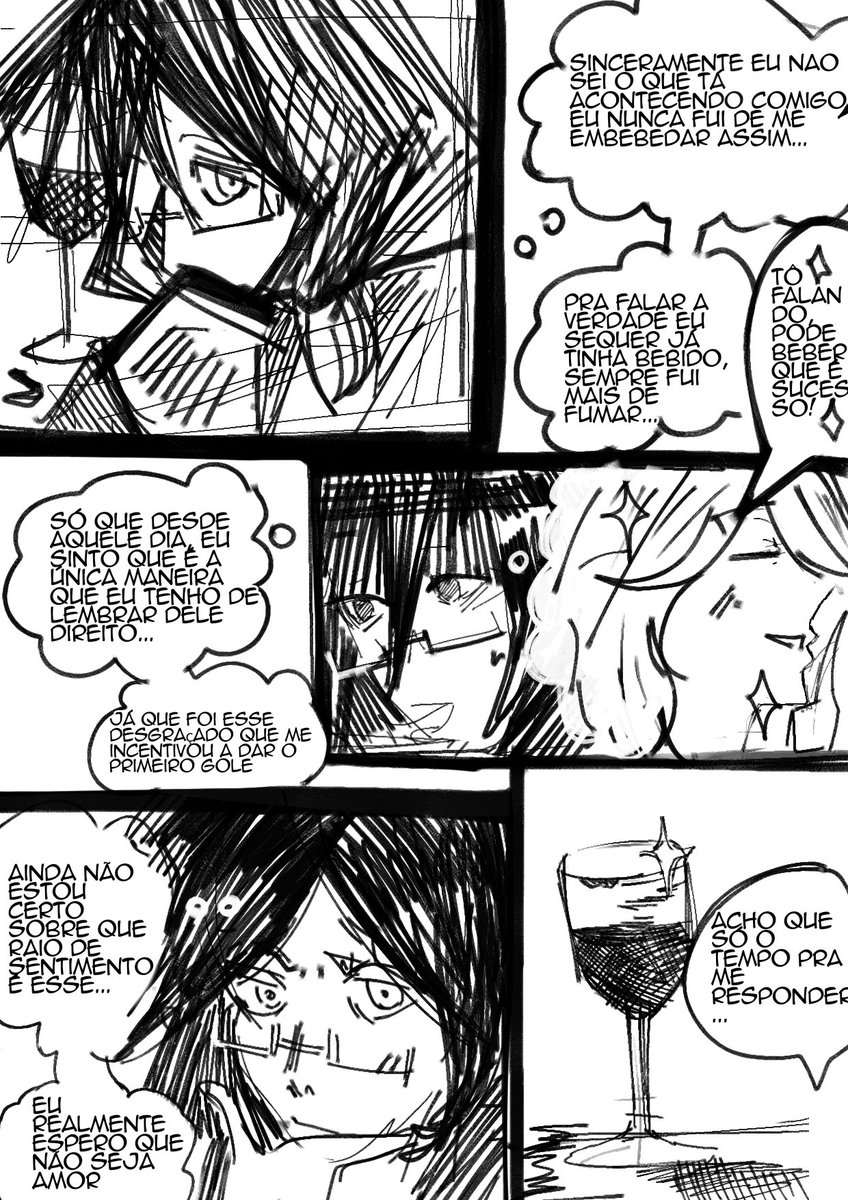 Bellangaka's tweet photo. Outro teste de mangá bem ruim
Mas considerando q é um dos primeiros q eu fiz nao ta taaao ruim
#mangá
#sketch 
#OCㅤㅤ https://t.co/IRiowDAf6X