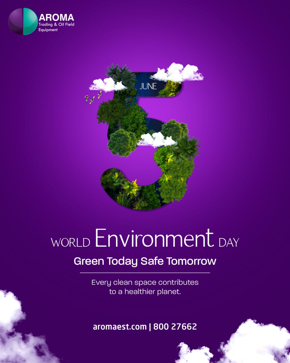 AromaEst's tweet photo. 🌍 The future of our beautiful planet depends on the choices we make today.

🌱 On this World Environment Day, let’s unite to choose right.

♻️ Every conscious choice can contribute towards a cleaner, greener, and healthier world. https://t.co/2qaB3oA6mH