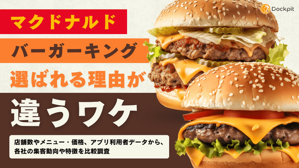 ferretplus's tweet photo. 本資料では、マクドナルドとバーガーキングのアプリ利用者データから見るユーザー特性や両ブランドの集客動向と特徴の違いをデータをもとに分析しています。

▼無料でダウンロード▼
https://t.co/MnM0R5fBEh https://t.co/XqJFTeHGLe