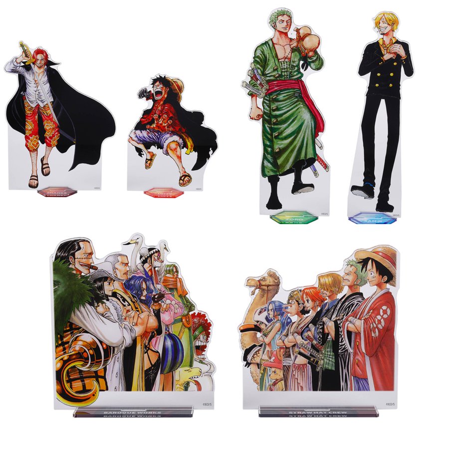 THEジャンプショップで本日6月5日より発売！ アクリルMEGAフィギュアW