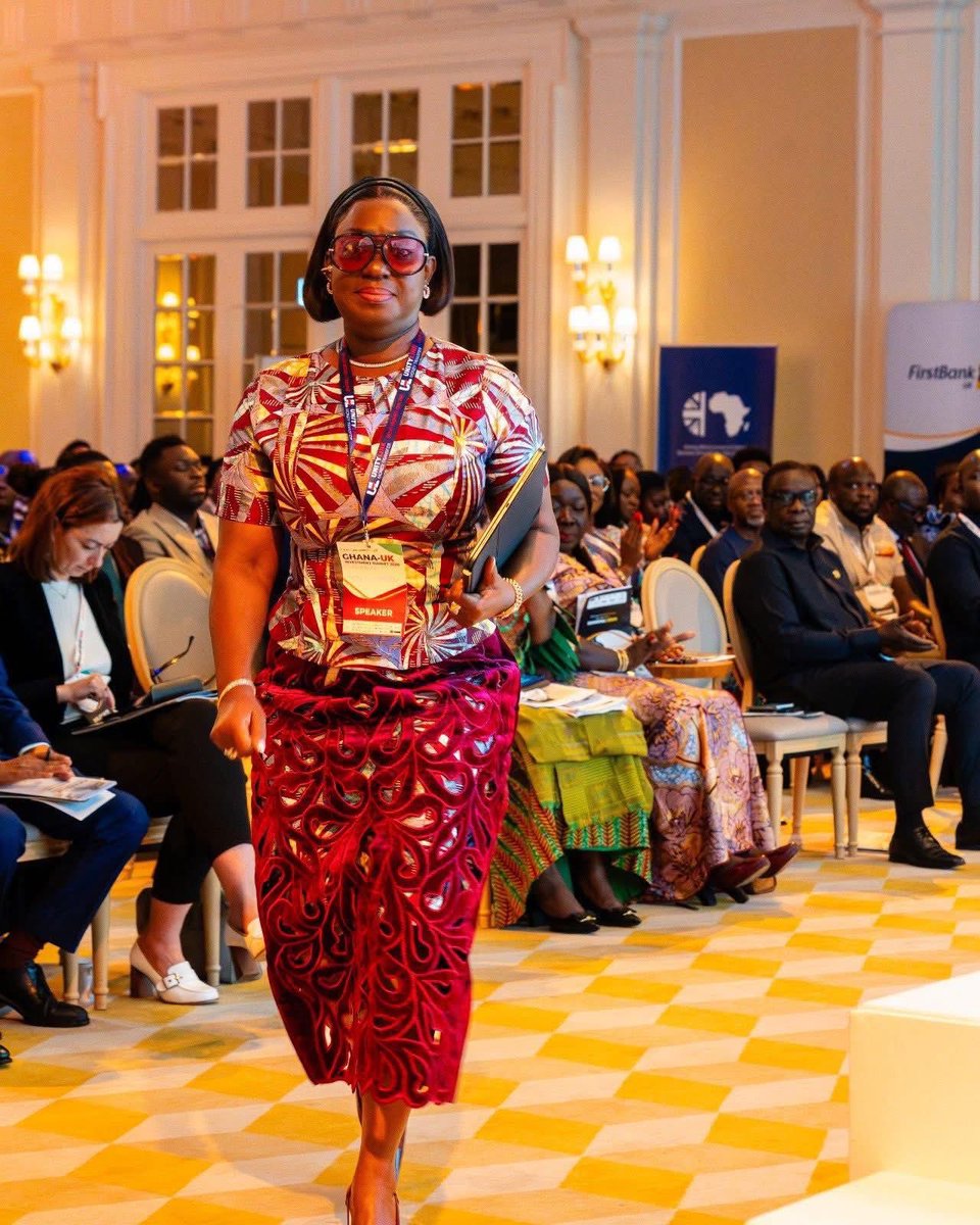 joyce_bawah's tweet photo. This is my personal take on the just-ended Ghana-UK Investment Summit 2026. Led by my own sister and friend, HE Mrs Sabah Zita Benson Esq.

What a remarkable renaissance of Ghanaian style. The carefully crafted non-traditional exports, the cuisine,powerfully made African print outfits- haute couture- the London high-level investment summit was also a bold move to showcase the best of Ghanaian style and creativity.
A burst of colourful prints and innovation encapsulated in beautiful bold designs of cultural expression. 

The experts, the panelists, the business leaders, and of course the politicians who made the headlines wore the best of Ghana to the global stage—Ghana-UK Investment Summit.

From the President’s iconic smocks and traditional African formal wear on the global stage, to the growing embrace of African prints and indigenous fashion by Ghana’s professional and social elite, Ghana continues to assert itself as a beacon of style, identity, and cultural confidence.

Through the deliberate promotion of our heritage at home and abroad, we are demonstrating that culture is not merely tradition; it is diplomacy, influence, and soft power. A cultural revolution is quietly but firmly underway, and the new era of African fashion is capturing global attention, exactly as it should.
#Ghana
#actanonverba
#ResettingGhana