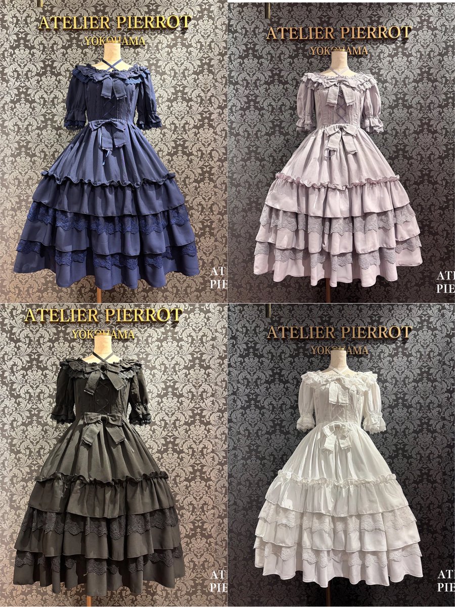 さらっと1枚でコーデが完成するワンピース🎶 背中はシャーリングで
