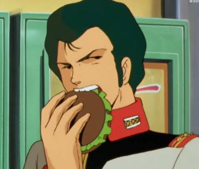 panipani1976's tweet photo. ガンダムシリーズ飯のシーン

←令和
　　　　　　　　　　　　　　　昭和→ https://t.co/B1gmi0qmDU