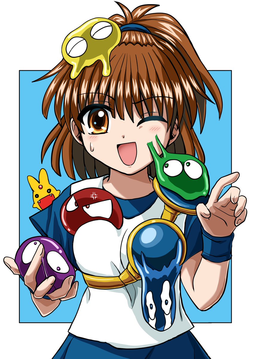 Al_dente2003's tweet photo. ぷよぷよのアルル https://t.co/AwakK1HkH4