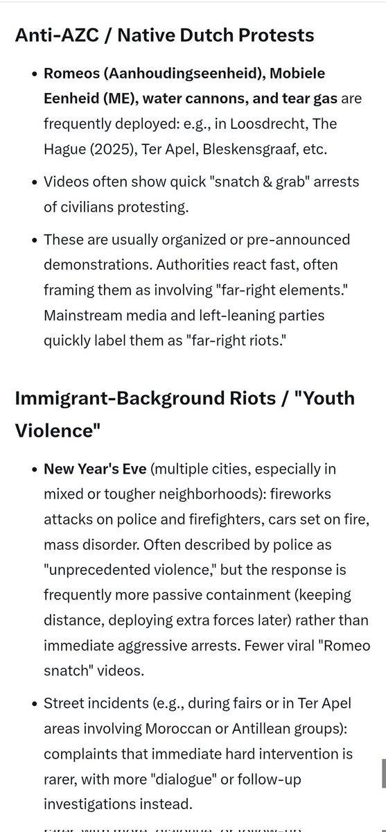 AnonymNoticer's tweet photo. @CH10648590 @AngloRestore Exactly. They do this to White people because they can do it without consequences. The police are also completely open about it. This is the Dutch police here, but this method is very similar all over Europe. Who nose why..🤥 https://t.co/HXem8JuPdS