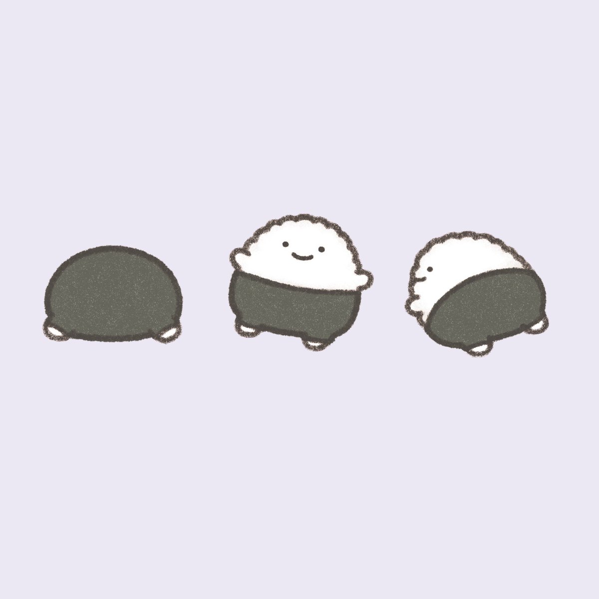 nandemoikimono's tweet photo. のりパンツおにぎり https://t.co/SvYUMK5TGl