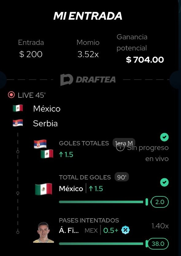 Manupicks1's tweet photo. COBRAMOS POR 5NTA VEZ CONSECUTIVA LA OFERTA DE DRAFTEA 🐐 🔥

EN EL PRIMER TIEMPO⌛️

Gracias por confiar 🏆❤️🔄 https://t.co/yvEDBVJi47