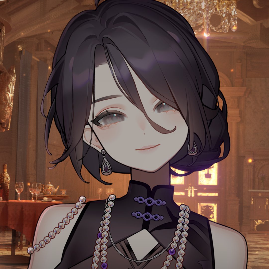 ReinaShade's tweet photo. Sit properly, darling. If you're going to stare, at least have some manners. ♡ https://t.co/PQYDLSJFOz