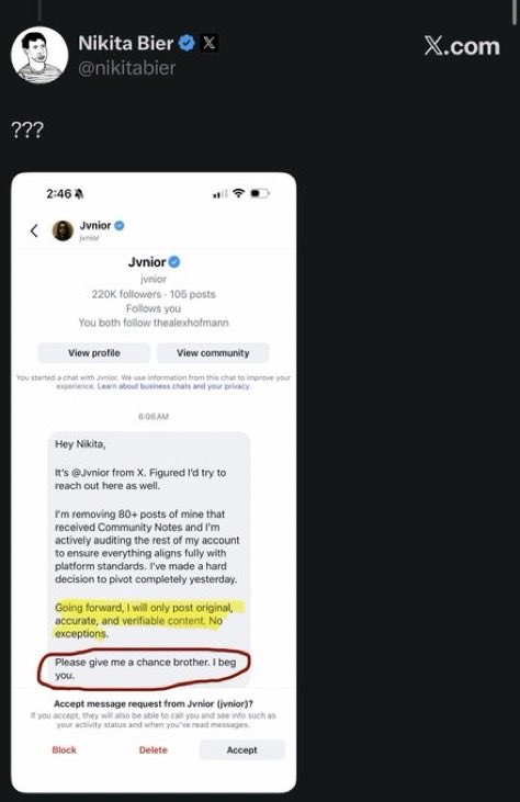 howaaa34's tweet photo. @Jvnior @sneako Sybau grifting hypocrite fraud. You have no say in anything, just Log tf off forever. https://t.co/rrBQYqDpck