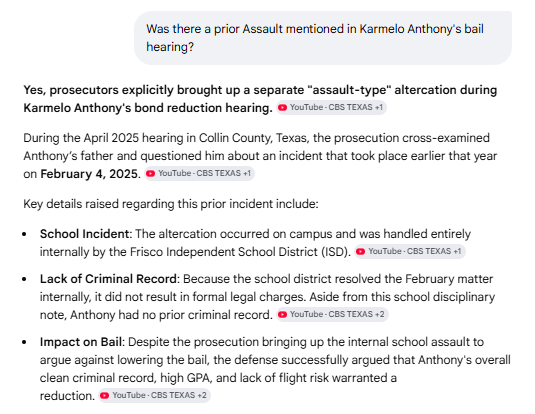 DaBullStandard's tweet photo. @Skipvue Karmelo Anthony's bail hearing strongly implies he assaulted someone at school February 4, 2005 and was disciplined by the district (likely suspended) https://t.co/JNrVue9IXu