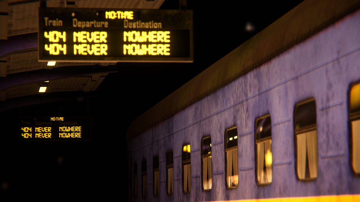Ina_crow_'s tweet photo. World : Station˸ Nowhere 
Author : NeoRed_Fox  

#VRChat #VRChatPhotography #VRChat_world紹介 https://t.co/VBnAf785ho