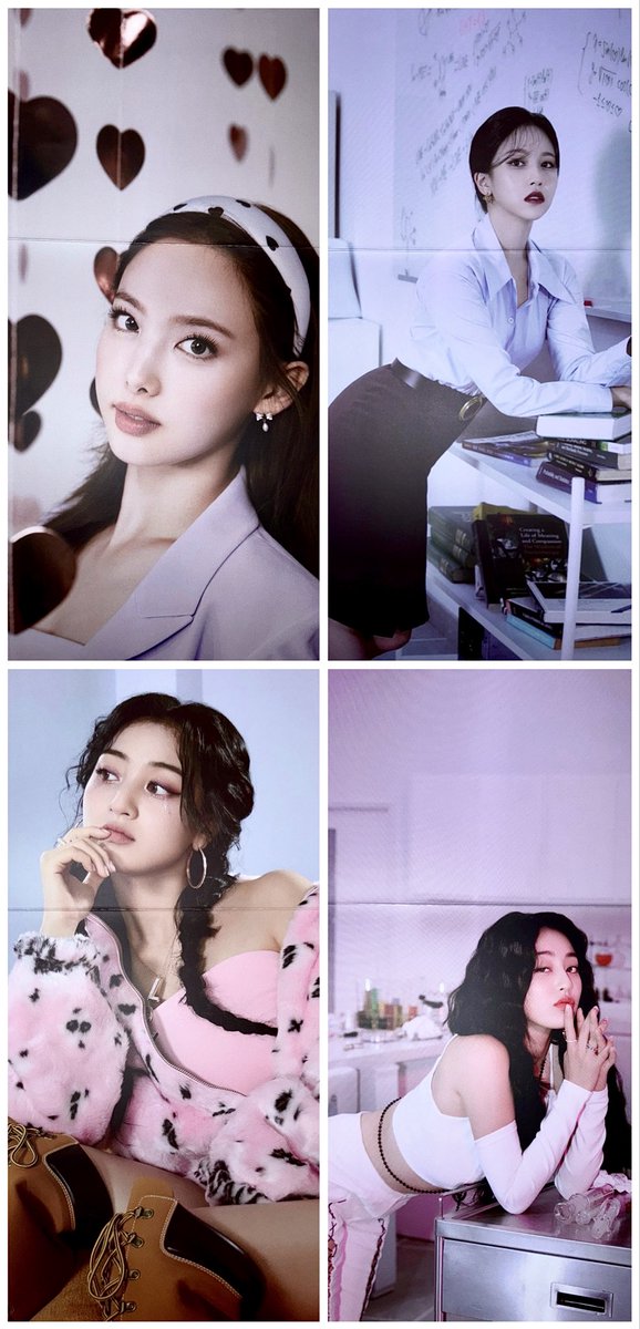PfYyIs1024's tweet photo. TWICE Formula of Love 交換
Inside Cover  インサイドカバー

〖譲〗画像1枚目
FULL OF LOVE：ナヨン
STUDY ABOUT YOU：ミナ
BREAK IT：ジヒョ
EXPLOSION：ジヒョ

〖求〗同種 ダヒョン

郵送でのお取引になります
リプライDMお待ちしております🙇🏻‍♀️

#TWICE交換 https://t.co/QyMXMsK7Pk